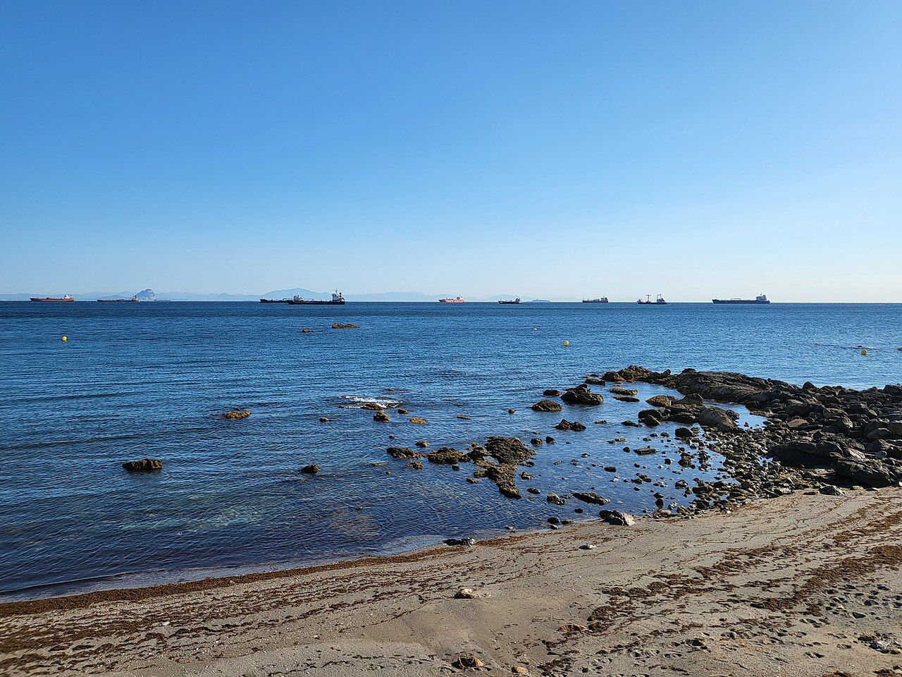 Playa del Trampolín, Ceuta