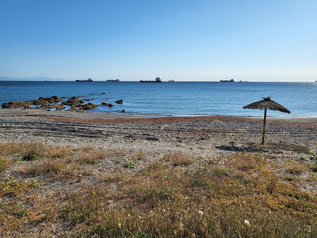 Playa del Trampolín, Ceuta